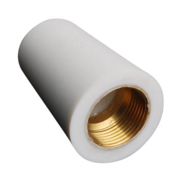High-quality Rubber Over-molding Brass Part with Good Durability, Customized Designs are Accepted