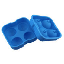Silicone Ice Cube Tray in Ball Shape with FDA Standard